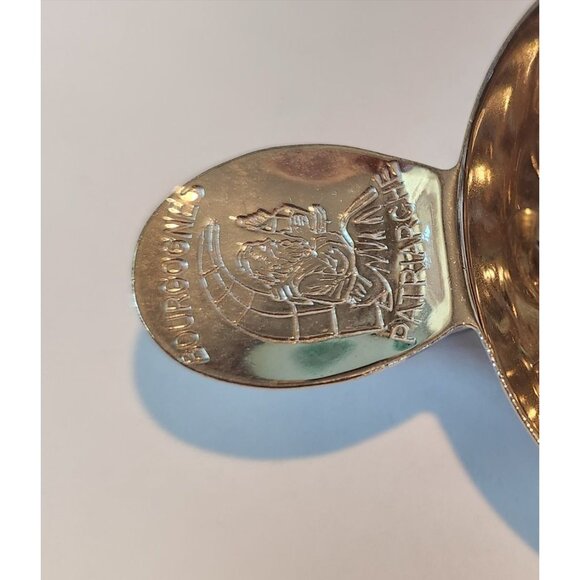 Sommeliers tasting cup Bourgognes Patrfarche shallow silver tastevin winemakers - Picture 2 of 11